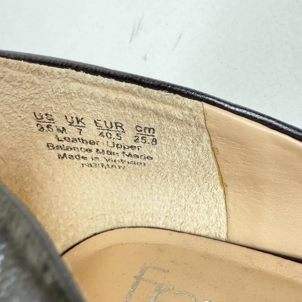 EUC Franco Sarto Neiman Flat Slip On Pointed Flat Shoes - Picture 9 of 11